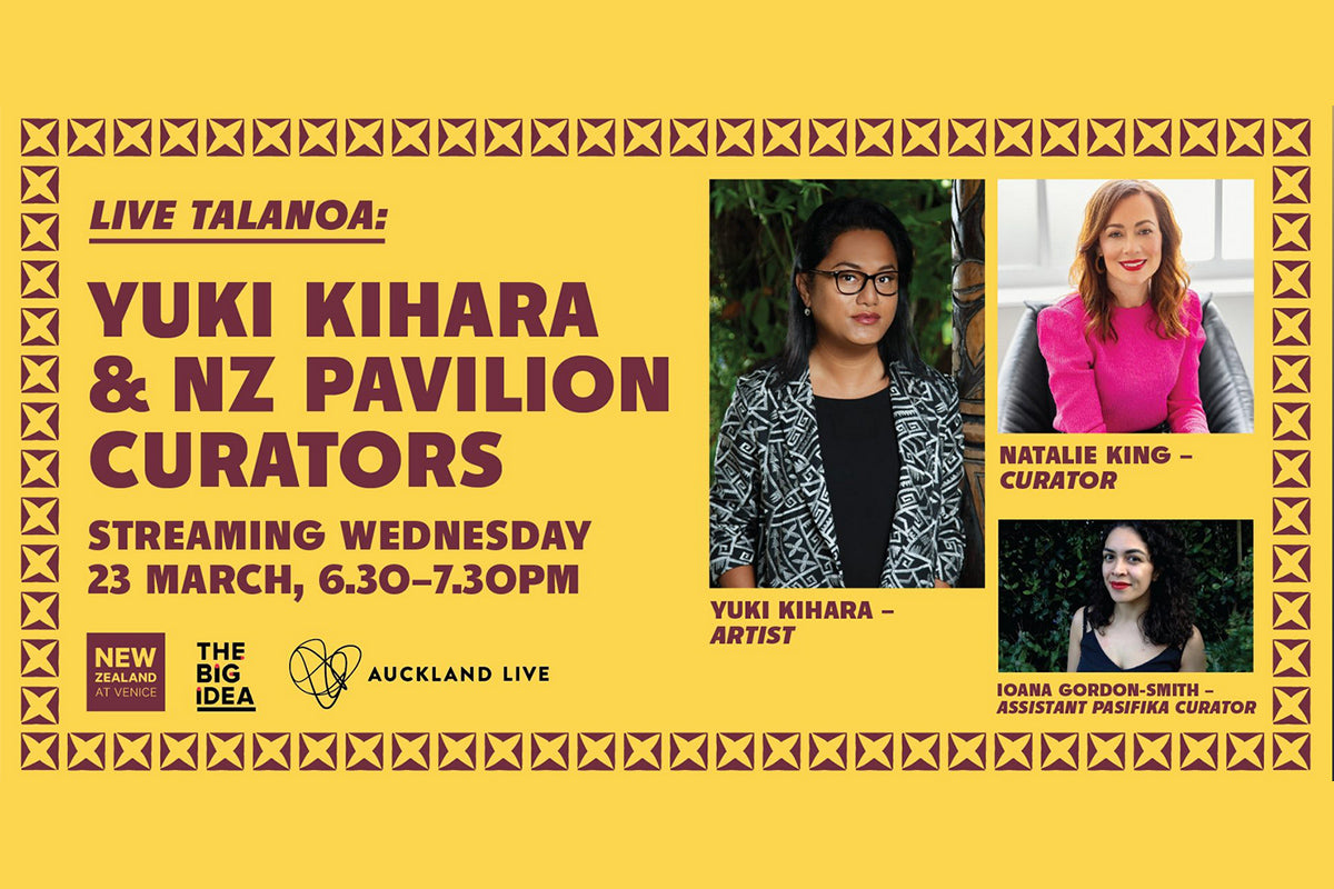 Live Talanoa: Yuki Kihara and NZ Pavilion curators