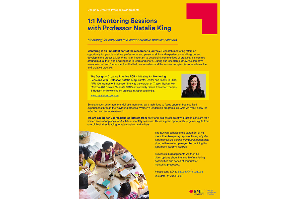 1:1 Mentoring Sessions with Professor Natalie King